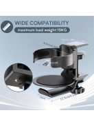 Univerzális 360°-ban állítható forgószalag bilincs