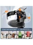 Univerzális 360°-ban állítható forgószalag bilincs