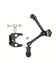   Alumíniumötvözetből készült, 11 hüvelykes Magic Arm nagy szorítóval