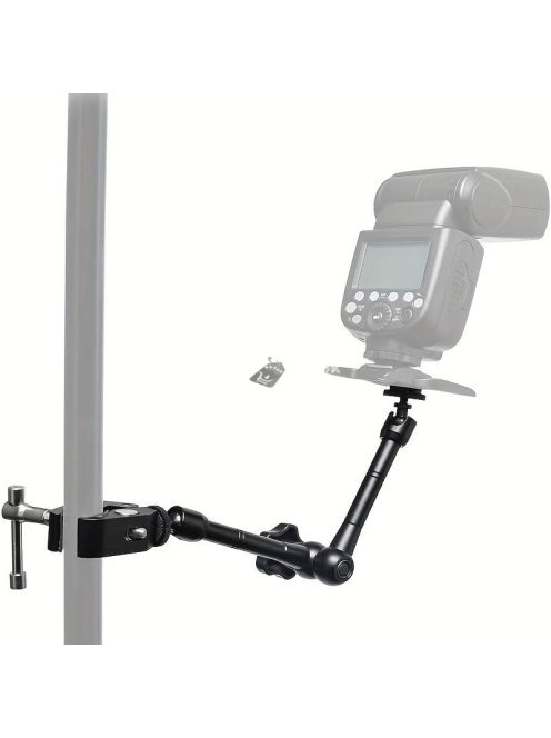 Sokoldalú 27.94cm alumíniumötvözet tartó szuperbilincssel