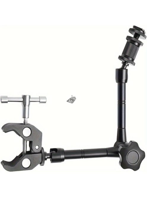 Sokoldalú 27.94cm alumíniumötvözet tartó szuperbilincssel