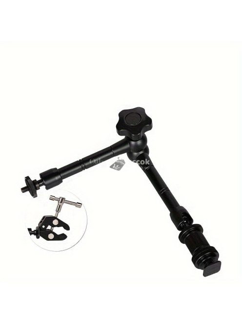 Sokoldalú 27.94cm alumíniumötvözet tartó szuperbilincssel