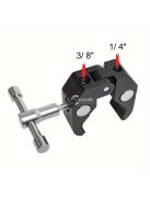 Sokoldalú 27.94cm alumíniumötvözet tartó szuperbilincssel