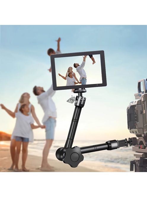 Alumíniumötvözetből készült, telefon tartó