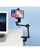 Alumíniumötvözetből készült, telefon tartó