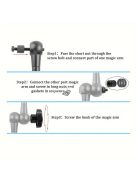 Sokoldalú 25.4cm Kameratartó Szupercsipeszsel