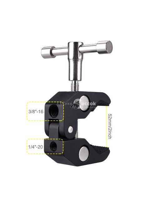 Sokoldalú 25.4cm Kameratartó Szupercsipeszsel