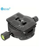 360 ° -os panorámás forgó gyorskioldó lemez bilincs állványfej