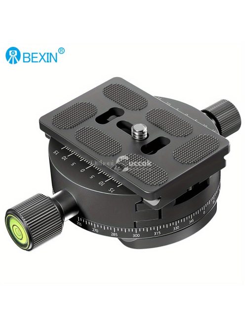 360 ° -os panorámás forgó gyorskioldó lemez bilincs állványfej