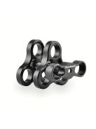 360°-ban forgatható alumínium ötvözet golyós bilincs tartó