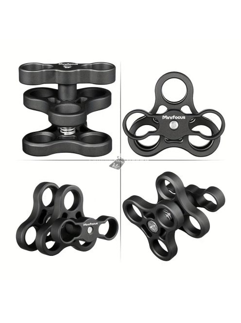 360°-ban forgatható alumínium ötvözet golyós bilincs tartó