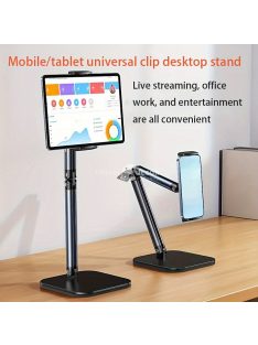   Állítható alumínium ötvözet telefon és tablet állvány