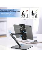Állítható alumínium ötvözet telefon és tablet állvány