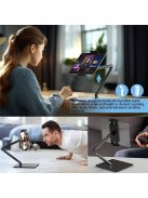 Állítható alumínium ötvözet telefon és tablet állvány