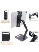 Állítható alumínium ötvözet telefon és tablet állvány