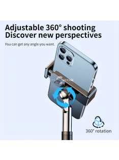   Alumínium ötvözetből készült állítható telefontartó streamelésekhez