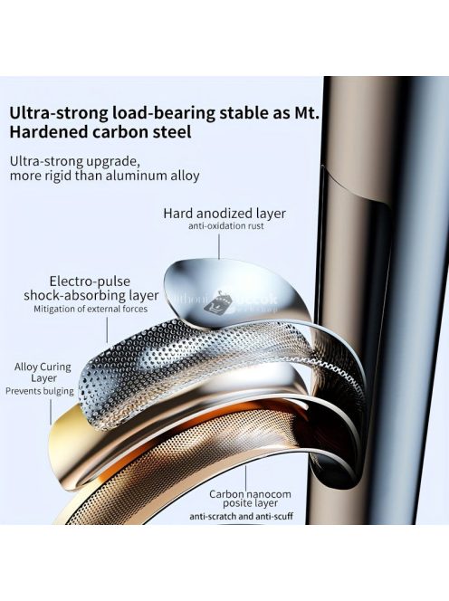 Alumínium ötvözetből készült állítható telefontartó streamelésekhez