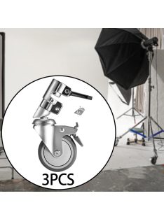 Fotózkodást segítő állványhoz szórítható kerekek