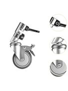 Fotózkodást segítő állványhoz szórítható kerekek