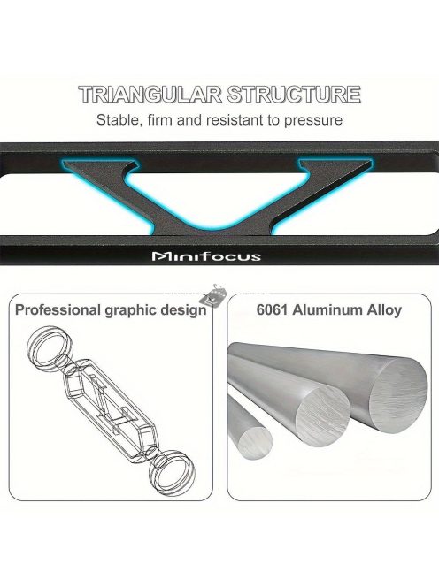 Minifocus Professzionális Dupla Golyós Alumínium Ötvözet Hosszabbító Kar