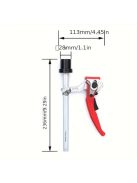 Gyorsan állítható hegesztő rögzítő bilincs