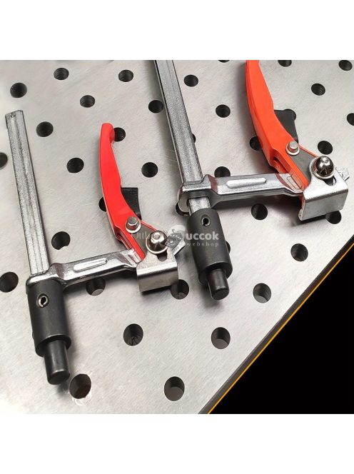 Gyorsan állítható hegesztő rögzítő bilincs