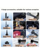 Vezeték nélküli autóporszívó cserélhető fejekkel