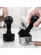 Professzionális kávéportafilter tisztító kefe