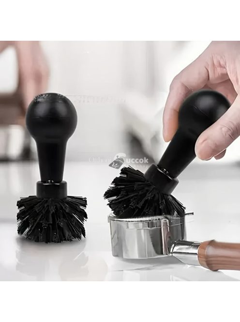 Professzionális kávéportafilter tisztító kefe