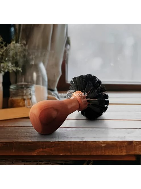 Professzionális kávéportafilter tisztító kefe