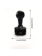 Professzionális kávéportafilter tisztító kefe