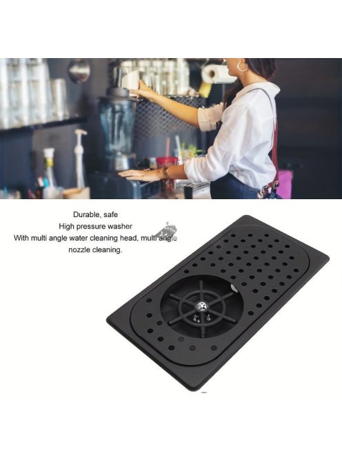 Üvegmosó, rozsdamentes acél üvegmosó