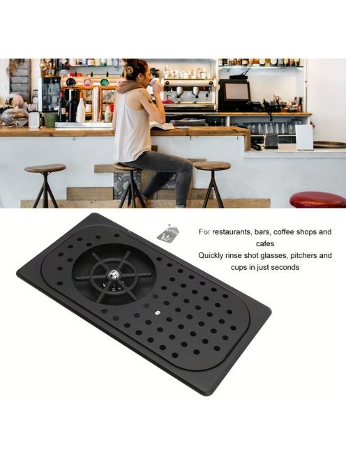 Üvegmosó, rozsdamentes acél üvegmosó