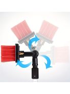 Napelemes paneltisztító kefe készlet vízáramlással