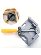 Tartós alumíniumötvözetből készült 90°-os szögben állítható szorító