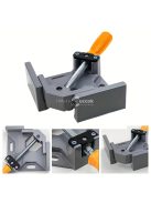 Tartós alumíniumötvözetből készült 90°-os szögben állítható szorító