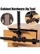 Fekete szekrény hardverrögzítő szerszám