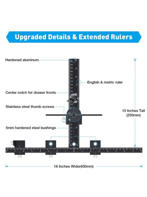 Fekete szekrény hardverrögzítő szerszám