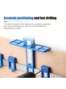 Fekete szekrény hardverrögzítő szerszám