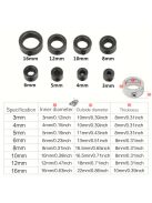 9 darabos precíziós faipar fúrószár készlet állítható mélységállítóval