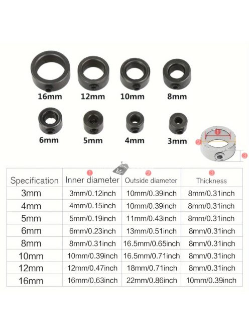 9 darabos precíziós faipar fúrószár készlet állítható mélységállítóval