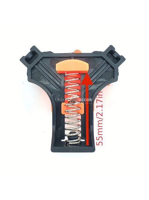 4db asztalos derékszögű bilincs 90°-os tartó