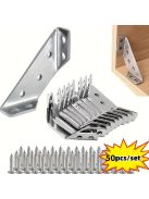 Erős Fém Sarokrögzítő készlet