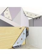 Erős Fém Sarokrögzítő készlet