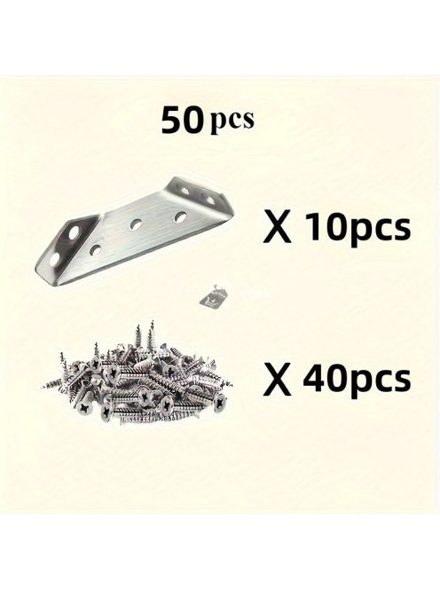 Erős Fém Sarokrögzítő készlet