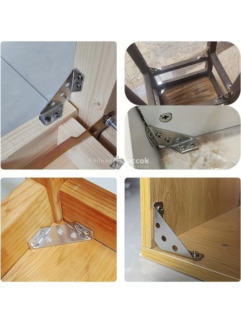 Erős Fém Sarokrögzítő készlet