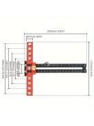 Precíziós Faipari Fogantyú Lyukfúró