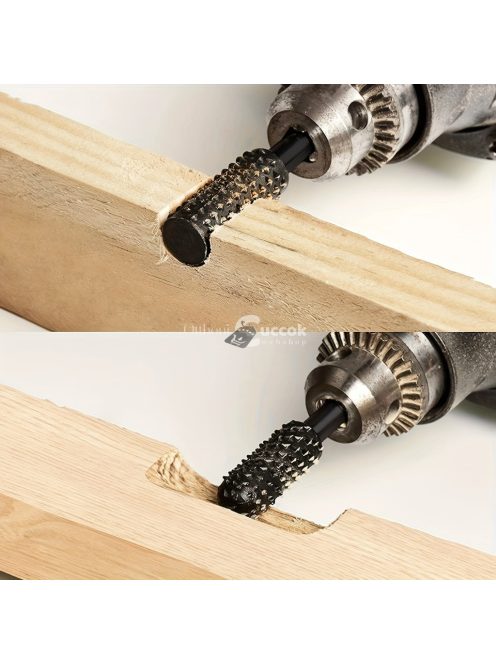 10db fafaragó, reszelő fúrószár