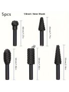 10db fafaragó, reszelő fúrószár