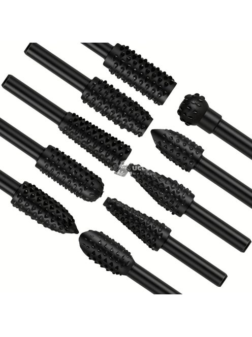 10db fafaragó, reszelő fúrószár